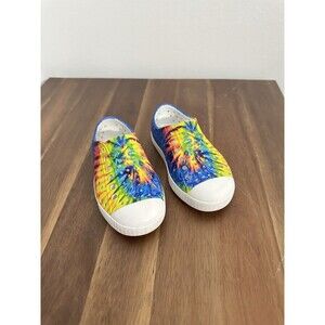 Native Jefferson tie-dye Slip On Shoes Toddler Size C7 Unisex Multicolor